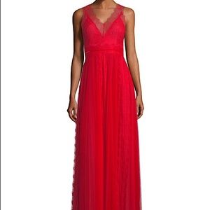 Marchesa Notte red evening gown (8)